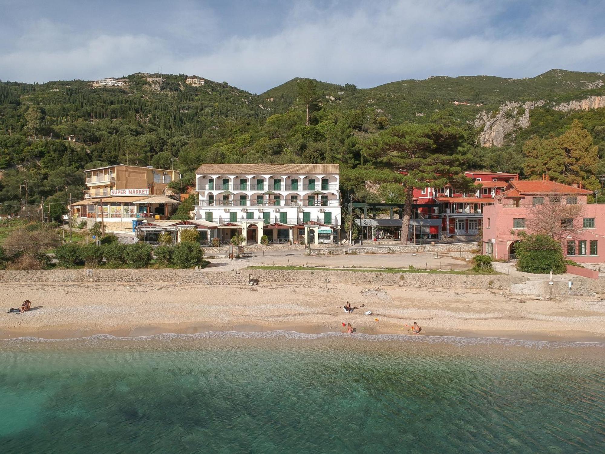 Hotel Apollon Corfu Paleokastritsa Exterior photo