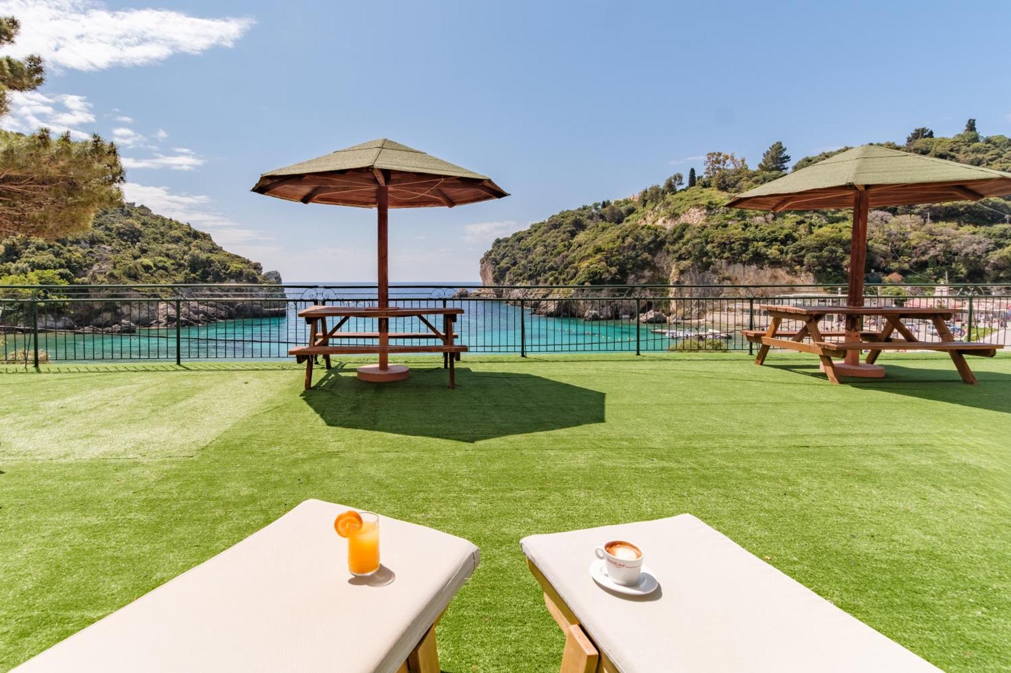 Hotel Apollon Corfu Paleokastritsa Exterior photo