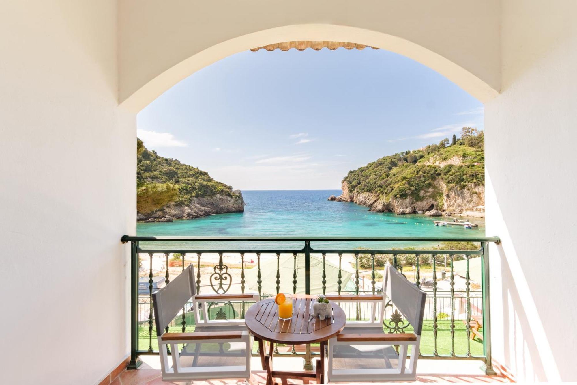 Hotel Apollon Corfu Paleokastritsa Exterior photo